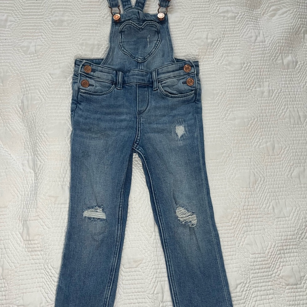 &DENIM Blue Denim Kids Overalls